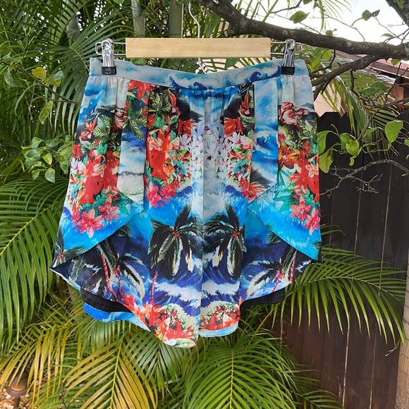 ZARA Basic Tropical Print Skirt size 5 juniors - Picture 11 of 12